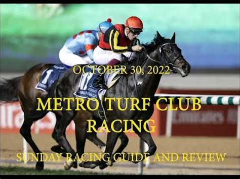 metroturf racing program today